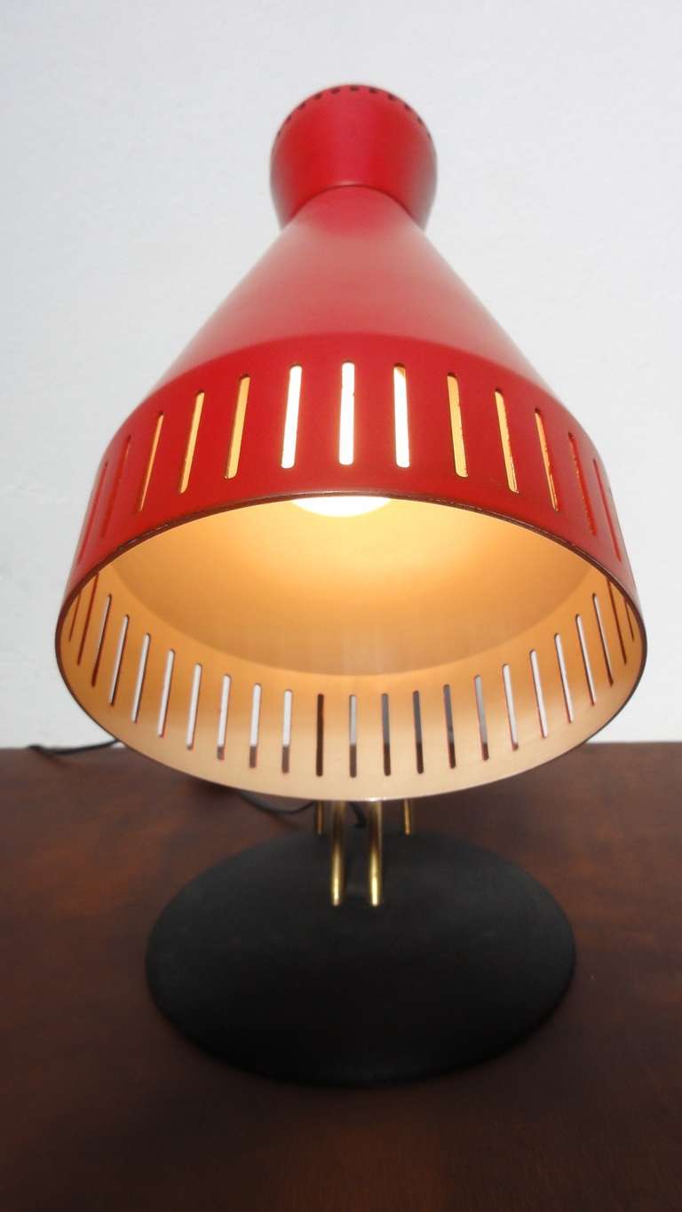 Stunning Swiss 1950's Articular Desk Lamp by BAG TURGI AG For Sale 3