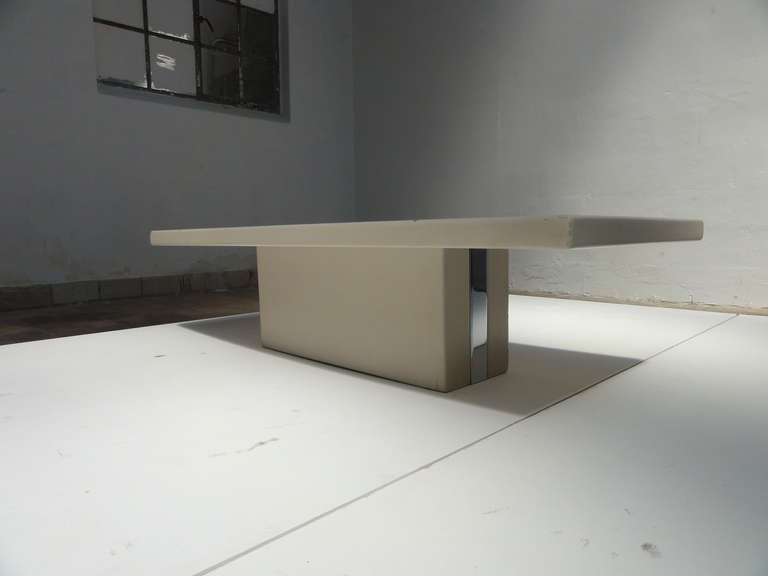 Mid-Century Modern Table basse rare de l'architecte italien Lorenzo Forges Davanzati, 1961, publiée en vente