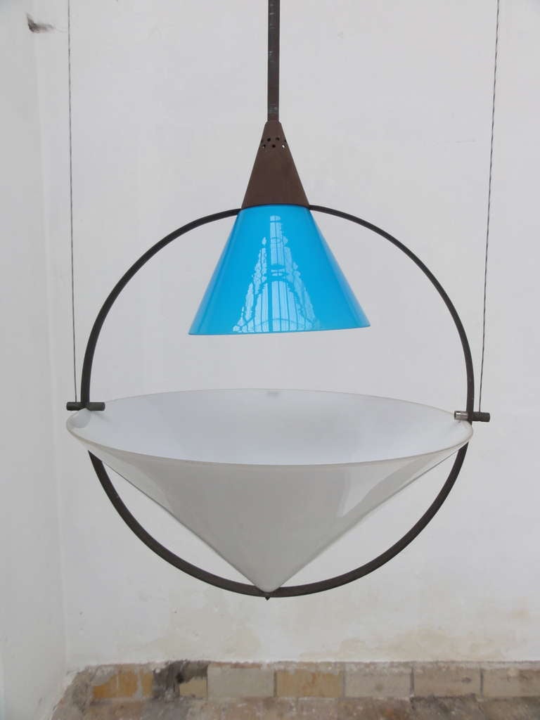 Italian Dede  Ceiling Lamp By Enzo Berti, Artisan Production Veart, Scorze, venice