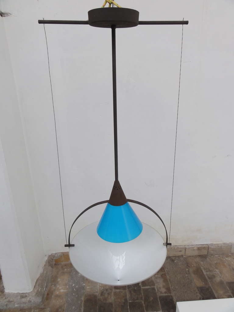 Dede  Ceiling Lamp By Enzo Berti, Artisan Production Veart, Scorze, venice In Good Condition In bergen op zoom, NL