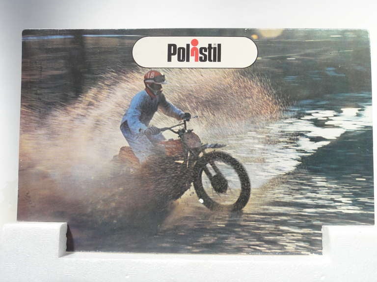 Italian 70's Polistil Die Cast Motorcycles 1:28 Counter Display Box