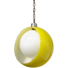 Space Age 1960s Italian "Eclisse" Pendant by Carlo Nason for Mazega, Italy
