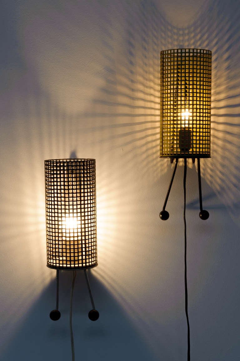 1950's Dutch Modernist Wall appliques in the manner of Mategot