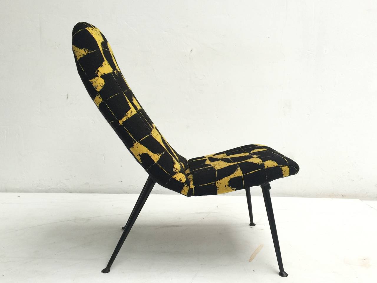 Mid-20th Century Rare Theo Ruth Model 122 Easy Chair in Original Upholstery Artifort, 1955