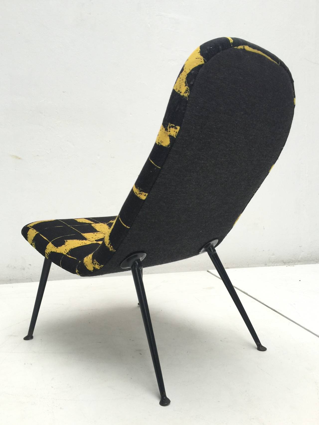 Rare Theo Ruth Model 122 Easy Chair in Original Upholstery Artifort, 1955 In Good Condition In bergen op zoom, NL
