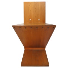 Gerrit Rietveld "Zig Zag" Chair by G.A. Van de Groenekan, circa 1956