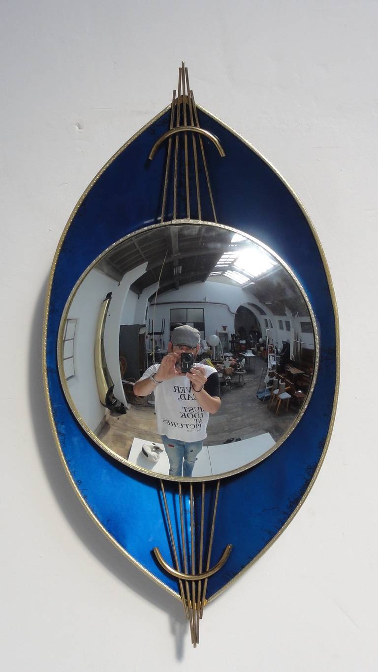 wall mounted convex mirror