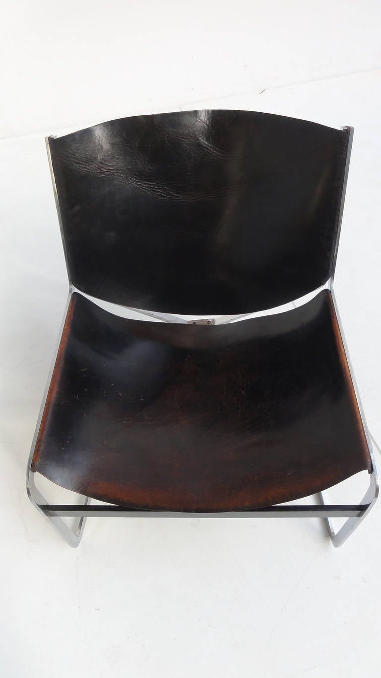 Mid-20th Century Rare Lounge Chair “Ra” by Dutch designer Pierre Thielen Studio Industrial Design