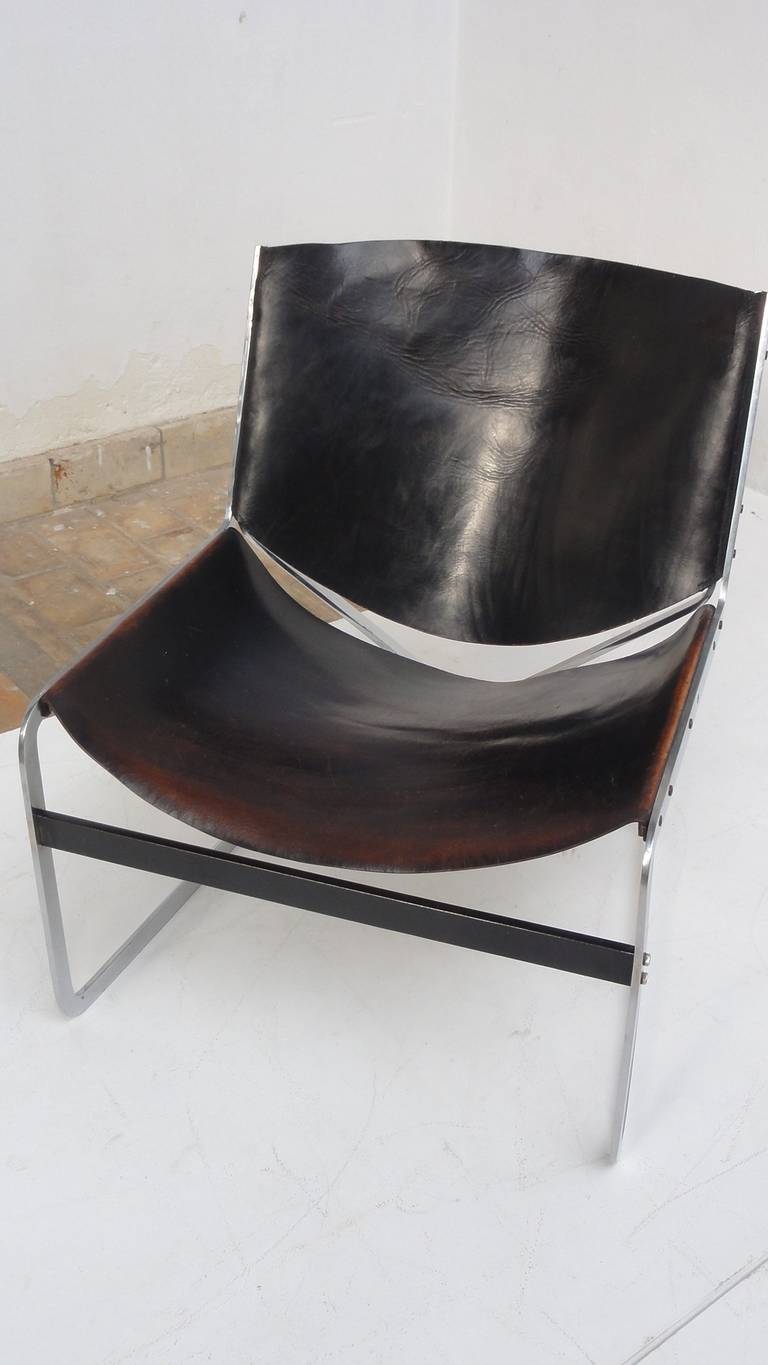 Rare Lounge Chair “Ra” by Dutch designer Pierre Thielen Studio Industrial Design 1