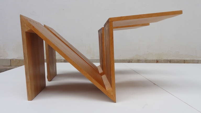 Early Gerrit Thomas Rietveld Zig Zag chairs G.A. van de Groenekan 2