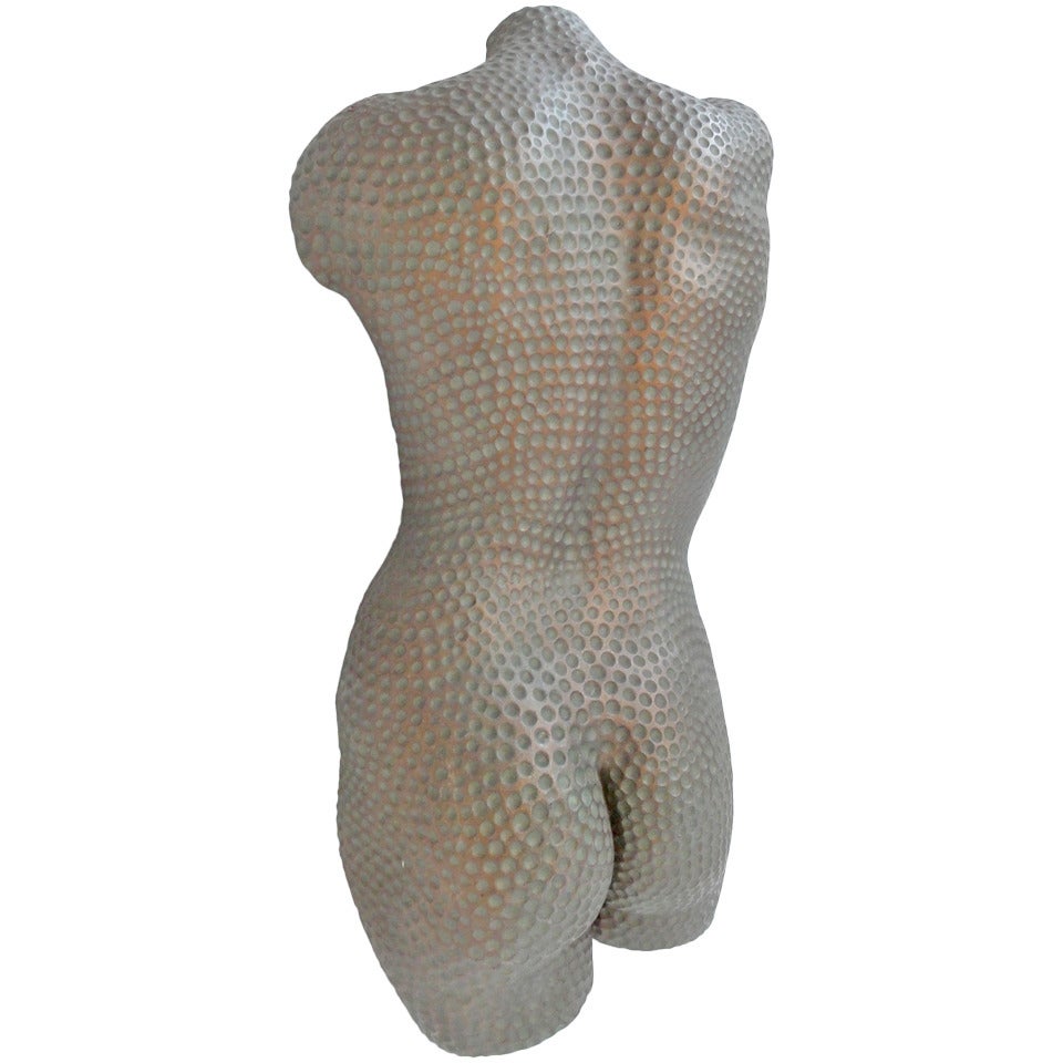 Italian Vandoni "Dietro" Sculpture Body Cast, 1970s