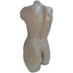Italian Vandoni "Dietro" Sculpture Body Cast, 1970s