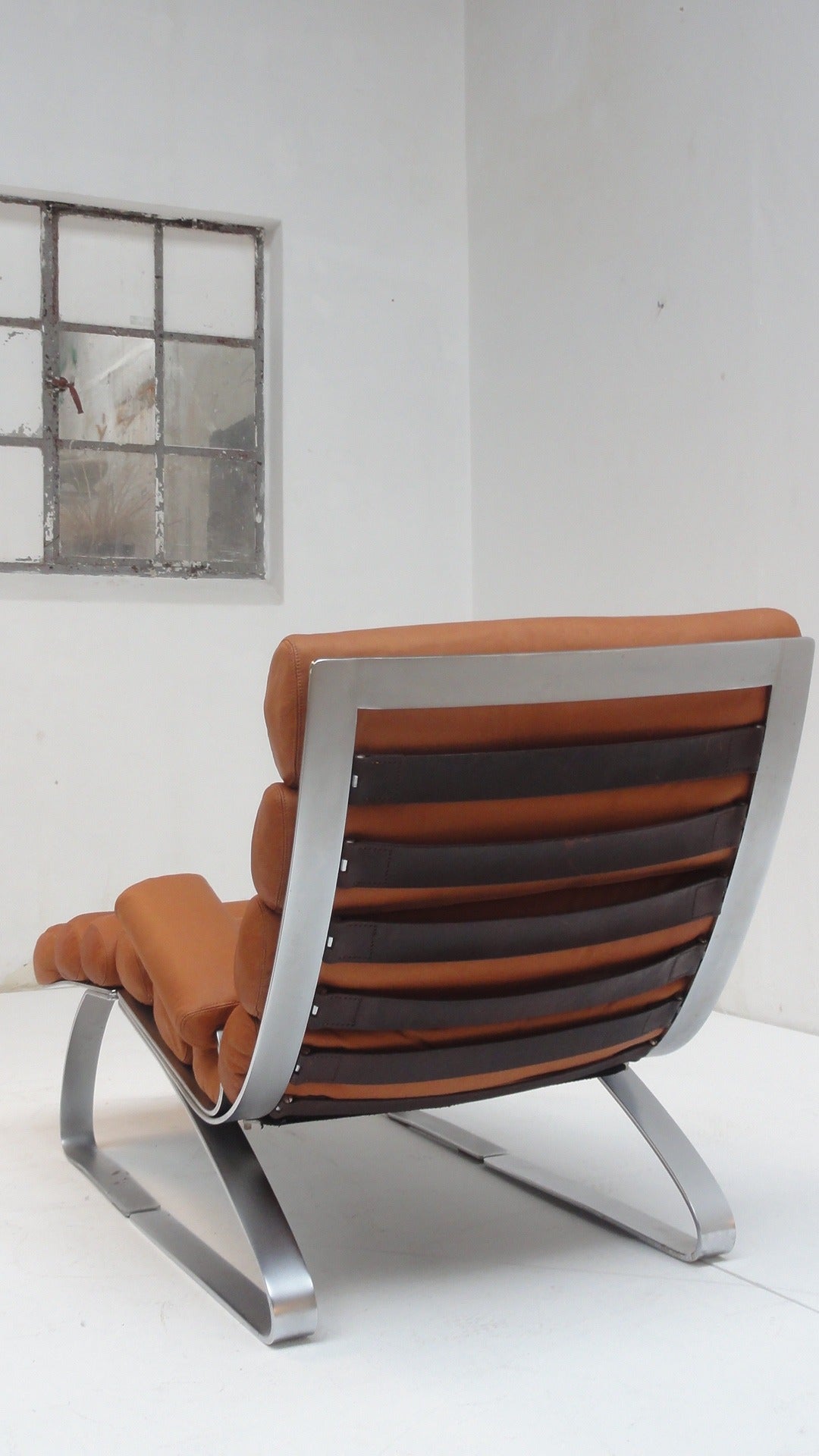 First Edition 'Sinus' Lounge Chair by Reinhold Adolf & Hans-Jürgen Schröpfer 1