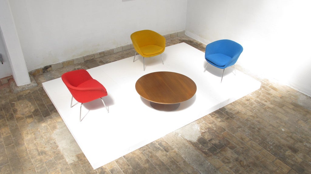 Mid-Century Modern Set of 3 rare model easy chairs by Pierre Paulin for Artifort