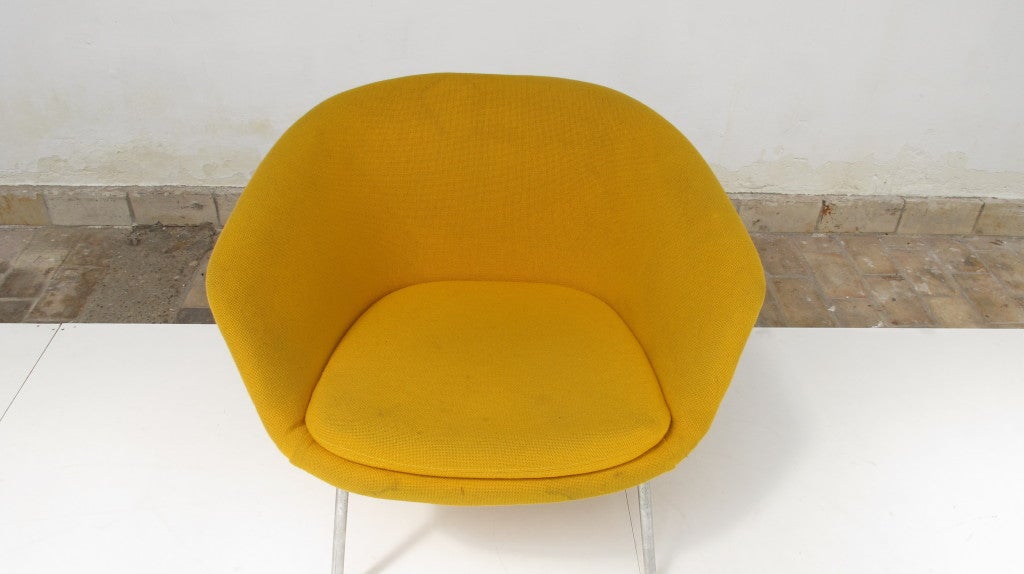 Mid-20th Century Set of 3 rare model easy chairs by Pierre Paulin for Artifort