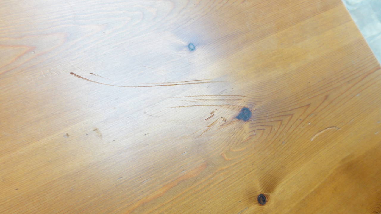 Solid Pinewood Coffee Tables By Korup Stolefabrik Denmark 1970's 5
