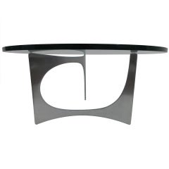Knut Hesterberg sculptural form table,1971, published in monograph 11