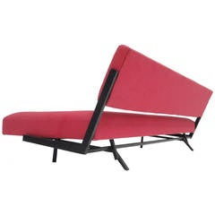 Minimal Dutch Design 1950s Sleeping Sofa in the Style of Martin Visser 3