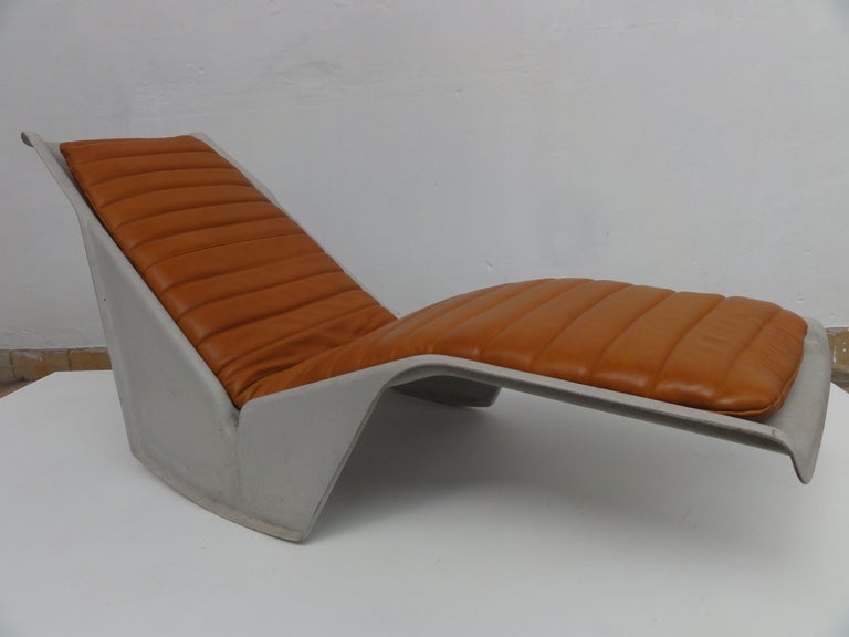 Only 100 pieces of this ''Serpentina'' garden chaise longue where produced  for  Rosenthal's  very succesful 
