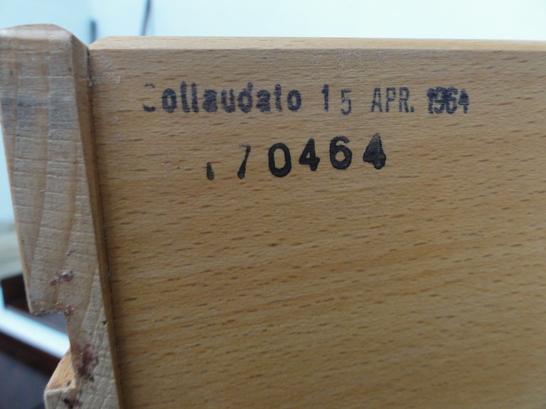 Mid-20th Century Rosewood shelving  & drawer unit with label, Gianfranco Frattini, Bernini , 1956