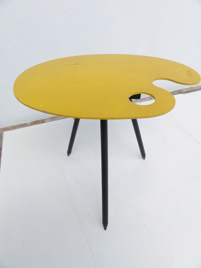 Lucien De Roeck 'expo-58' Palette Table Boismanu Belgium 2