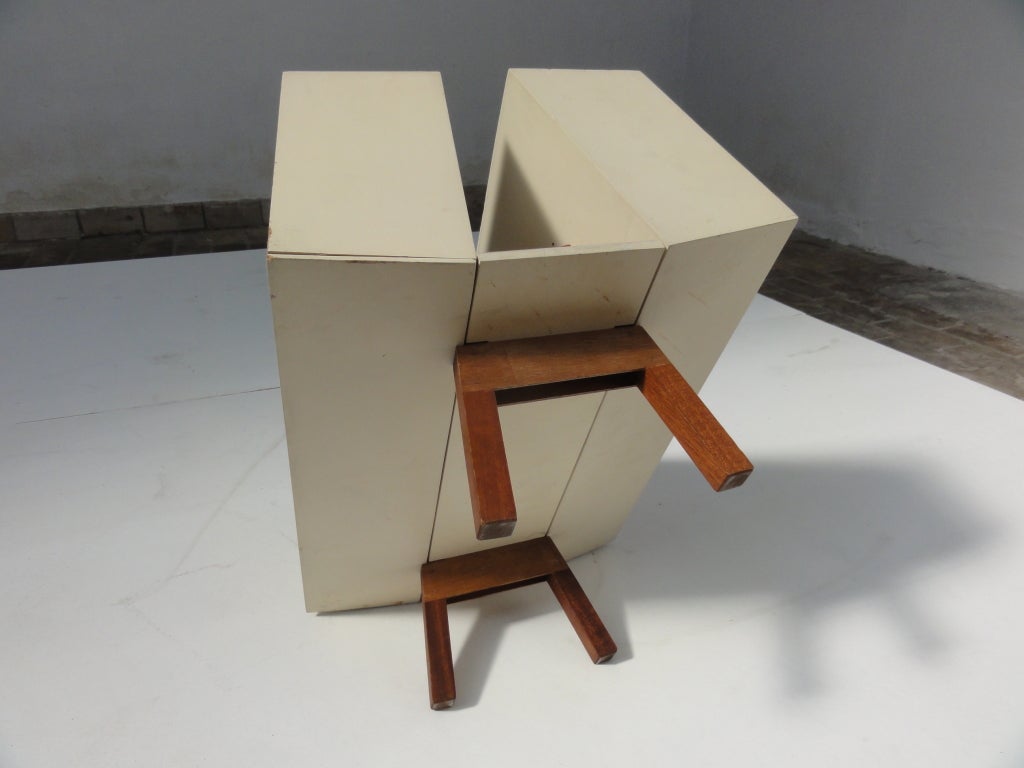 Ernest Race Penguin Donkey II  side table, ISOKON 1963 5