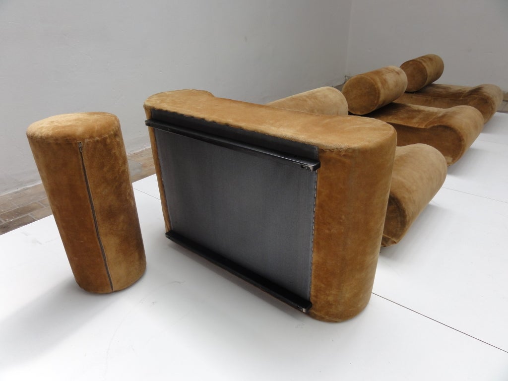 Seating as minimalist sculpture by Klaus Uredat, 1972. Published 1