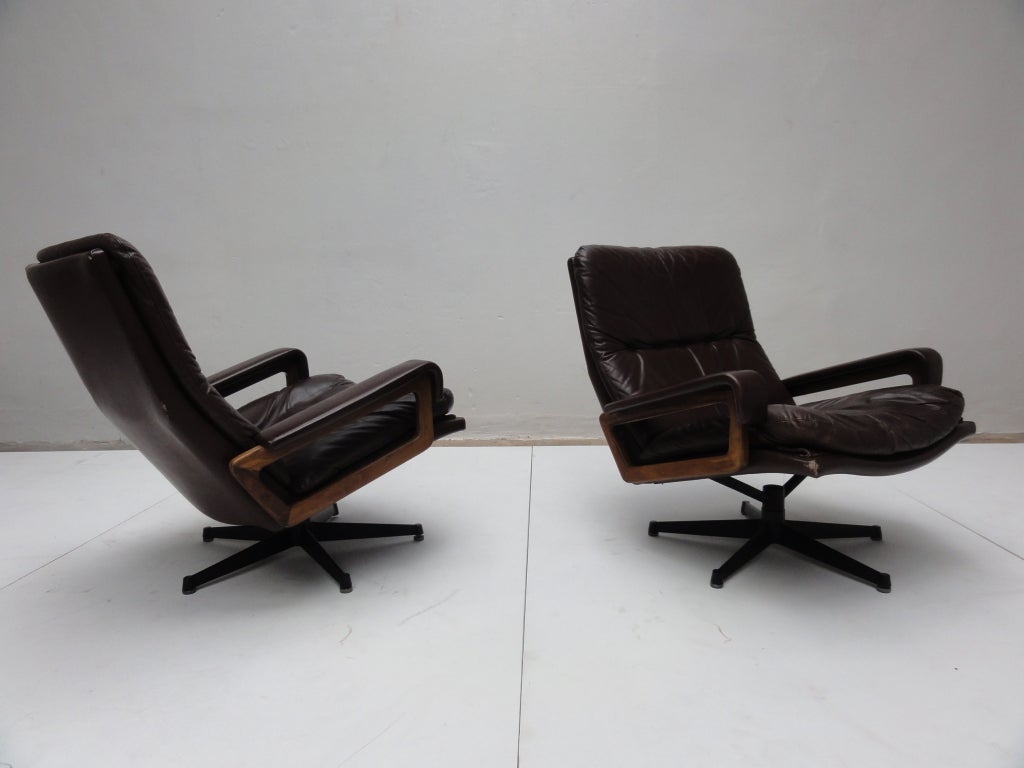 Chaises King d'André Vandenbeuck pour Strassle Switzerland 1972