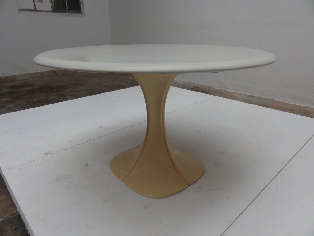 Late 20th Century Pierre Paulin rare table for BORO Belgium 1972