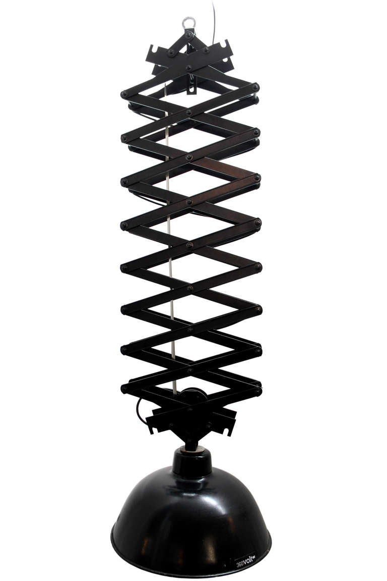 Scissor Biesdorf (4 Pieces) Vintage Scissor Lamp at 1stdibs