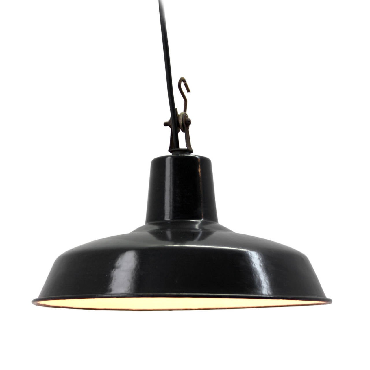 20th Century Alloue (1 in stock) | French Vintage Industrial Pendant