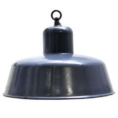 Siemens Grey | German Enamel Industrial Lamp