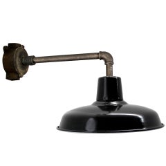 Dozny Wall | Black Enamel Industrial Lamp (4x) Dozny Wall | Black Enamel Industrial Lamp (4x)