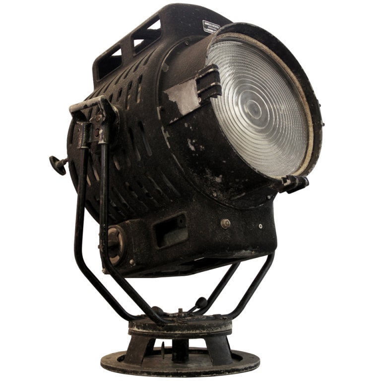 Arri old German film studio lamp (1x) at 1stDibs film studio lamps