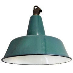 Juta Large Green | Green industrial lamp(s)