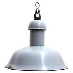 Vintage Beseg licht | Gray Industrial Lamp