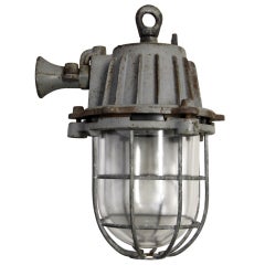 Ludkov (2 pieces) | Vintage industrial hanging lamps