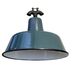 Igal Small | Blue / Green Industrial Lamp (50x)