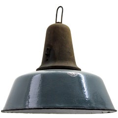 Mindszent Green | Vintage Industrial Pendant (1x)