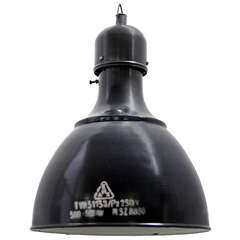 Apagy Large (1 piece) | Dark Blue Industrial Bauhaus Classic Pendant