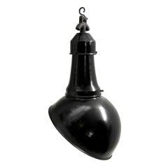 Biluky (1 piece) | Rare Asymmetrical Black Industrial pendant