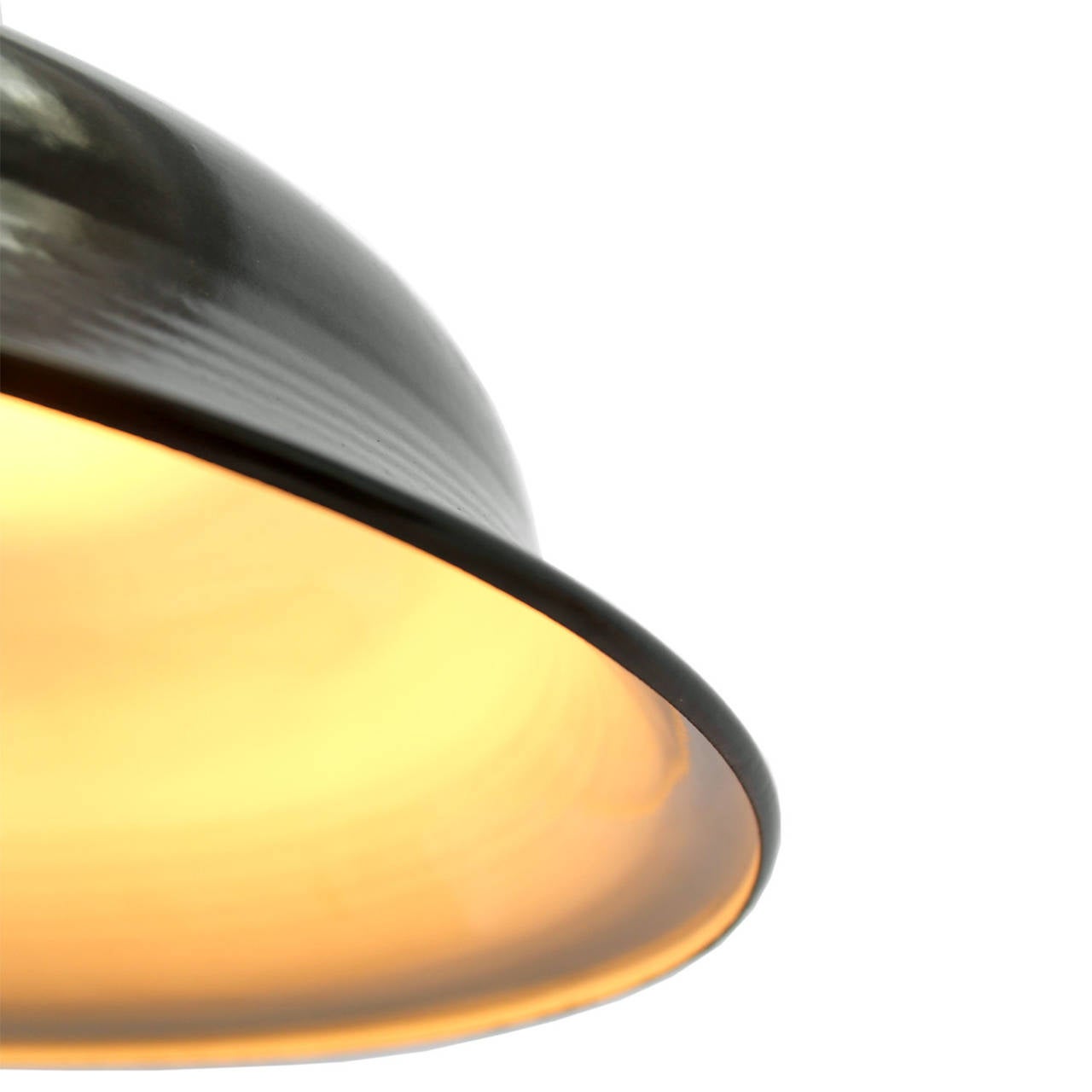 Enameled solt black (96 in stock)  German vintage Industrial Classic