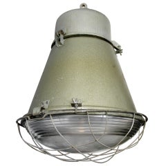 Kepice Large | Rounded glass, industrial hanging lamp