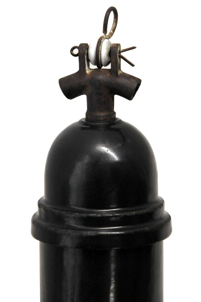 Biluky S | Rare Asymmetrical Black Industrial Lamp In Good Condition In Amsterdam, NL