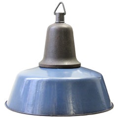 Mindszent Blue Small | Vintage Industrial Pendant (1x)