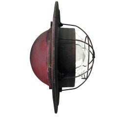 Au clair la lune |  Rare industrial lamp (2x)