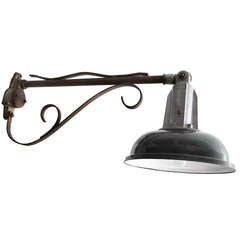 Violes (1x) | Vintage French Wall / Street Light