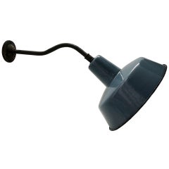 Hatvan | Green enamel, Cast iron arm, wall lamp (1x)