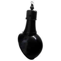 Biluky | Rare Asymmetrical Black Industrial Lamp