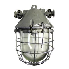 Gilino | Big vintage industrial hanging lamp